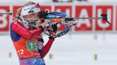 Biatlonistky zradila střelba, bodovala jen Voborníková ve třetí desítce