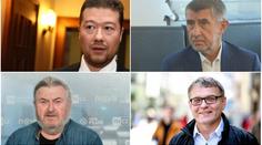 EXKLUZIVNÍ PRŮZKUM popularity politiků: Který lídr u voličů vede?