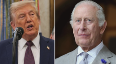 Přísná bezpečnostní opatření a figurky s Trumpem. Prezident USA míří do Británie