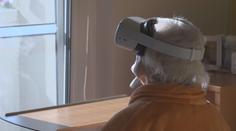 V nemocnici se podívají do Itálie i na Kanáry. Senioři si užívají virtuální realitu