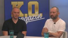 K. O. magazín s rozhodčími Janem Fránou a Pavlem Toušem
