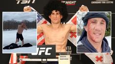 Když otužování nedopadne: UFC zápasník skončil v nemocnici