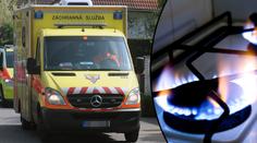 Dvě děti a tři dospělí se přiotrávili plynem. Utekli před ním na balkon