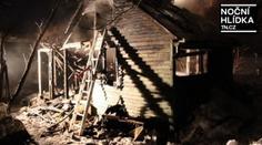 Ve strašlivých bolestech uhořela při požáru chaty žena