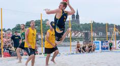 Prague Open Beach: Žluté lázně budou patřit plážové házené