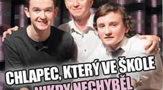 Chlapec, který ve škole NIKDY nechyběl