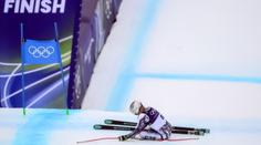 Zrádná olympijská trať. Super-G nešetřilo favoritky, spadla i Ledecká