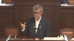 "Vyšetřujte si varlata," řečnil Babiš ve Sněmovně. Opozice zablokovala jednání
