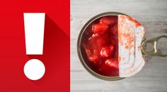 Testy zkoumaly konzervovaná rajčata. Odhalily v nich škodlivé látky
