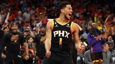 V NBA slaví postup Denver a Phoenix. Suns dotáhl k výhře 47 body Booker