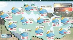 Meteorologové zase otočili: bouřky všude, záplavy na Moravě a jihu Čech