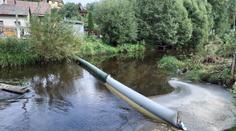 Ekologická havárie na Pardubicku. Řeku zamořila neznámá látka