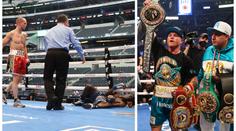 Canelo má další titul! Maršálek soupeře poslal k zemi, ale prohrál