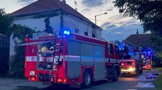 Tragický noční požár v Praze, v rodinném domě uhořeli dva lidé