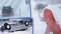 ON-LINE: Orkán bičuje Česko! Od rána napadlo 25 cm sněhu