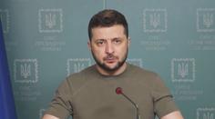 Projev ukrajinského prezidenta Volodymyra Zelenského