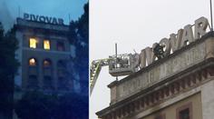Historický pivovar Konrad začal hořet. Při hašení se zranili dva hasiči!