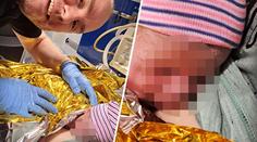 Dramatický převoz nastávající maminky. Martínek přišel na svět v sanitce