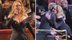 VIDEO: Dojemný moment během koncertu. Zpěvačku Adele rozplakala Céline Dion