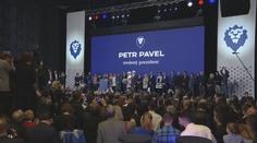Vítězství slavil Pavel velkolepě. Jeho manželku Evu přemohly emoce
