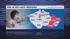 MAPA ALKOHOLISMU: Češi pijí první ligu. Které kraje nejvíc?