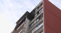 Ve vybydleném paneláku v Litvínově hořely dva byty