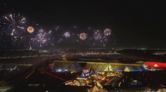 Epická dronová show k otevření největšího muzea světa. Obrazy připomněly historii Egypta