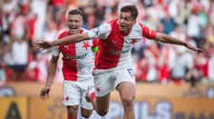 Slavia vyhrála v Budějovicích a je první, Plzeň přišla o výhru v poslední minutě