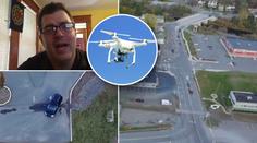 Muž sledoval manželku dronem a přistihl ji při nevěře! VIDEO