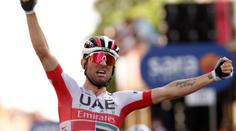 Třináctou etapu na Giru vyhrál domácí jezdec, Sagan v závěru ztratil
