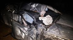 Řidič usnul na D11, auto vyletělo z dálnice 80 metrů daleko! VIDEO