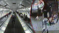 Frajeřina nebo šílenost? Cyklista sjel eskalátory na Můstku. VIDEO