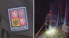 VIDEO: Muž se topil v řece. Policie přiběhla na poslední chvíli