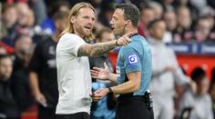 Kuriozita v Leverkusenu. Náhradník zasáhl míč ve vápně, rozhodčí chybně nereagoval