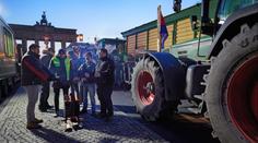 Němečtí farmáři blokovali hraniční přechody s Českem. Dožadovali se dotací