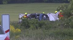 Traktor se na Vsetínsku zřítil ze stráně, při nehodě zemřeli dva lidé!