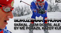 Churavý: Skákal jsem dobře, ale v běhu by mě porazil každý kuřák