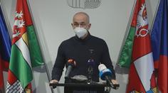 Tisková konference Jihočeského kraje po jednání krizového štábu