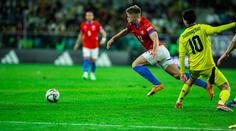 Červ se poprvé prosadil za reprezentaci. Češi ale s Ukrajinou jen remizovali
