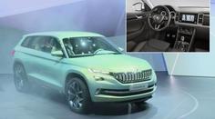 Takhle bude vypadat uvnitř! Škoda odhalila interiér Kodiaqa