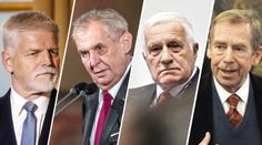 Češi hodnotili všechny prezidenty. Klaus a Zeman budou zuřit