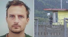 Policisté pátrají po uprchlém vězni! Překonal několikametrový plot