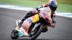 Kvalifikace ve Valencii: Hanika odstartuje v Moto3 z třetí řady