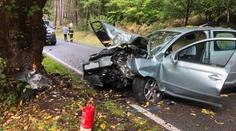 Perný den jihočeských hasičů a záchranářů. Při nehodách se zranilo 13 lidí