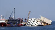Přímý přenos z vyprošťování lodě Costa Concordia