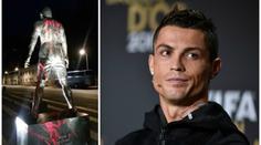 Další rána pro Ronalda: Z jeho sochy udělali Messiho!