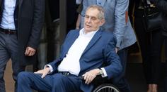 Zeman zůstává na oddělení KARIM. O přesunu na jiný pokoj se rozhodne už brzy