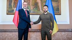 Fiala slíbil Zelenskému další pomoc. Podpoří přijetí Ukrajiny do EU a NATO