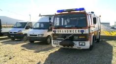 Policie zastavila opilce. Řídil nizozemský hasičský vůz