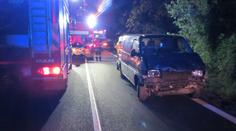 Tragická událost: Dodávka na D1 srazila člověka. Nehodu nepřežil